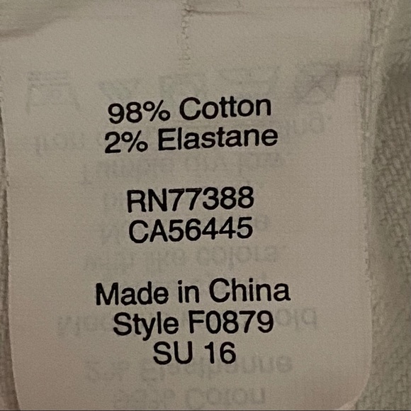 Madewell Patch Pockets Button Front Denim Skirt 26 - Picture 7 of 10